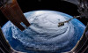 Florence Kasırgası uzaydan böyle görüntülendi
