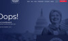 Trump'ın sitesi hata verince Clinton'un fotoğrafı çıkıyor