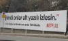 Netflix'in sosyal medyada ses getiren afişi