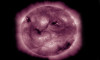 NASA'dan 'asık suratlı Güneş' paylaşımı