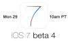 iOS 7 Beta 4 geldi