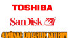 Toshiba ve SanDisk güçlerini birleştiriyor