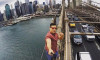 Köprünün tepesinde selfie'nin cezası ağır oldu