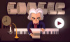 Google'dan Beethoven'a özel doodle