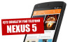 Nexus 5 satışa çıktığı ilk 1 saatte tükendi
