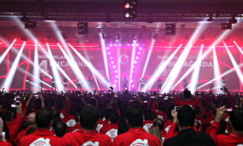 Vodafone'un dev zirvesi 4.500 katılımcıyla gerçekleşti