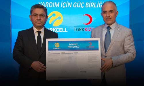 Turkcell ve Kızılay'dan insani yardım için işbirliği