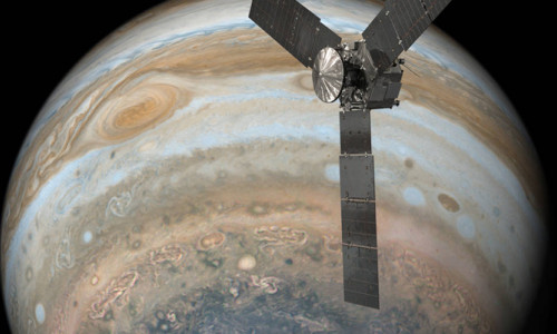 NASA Jüpiter'in yeni görüntüsünü yayımladı