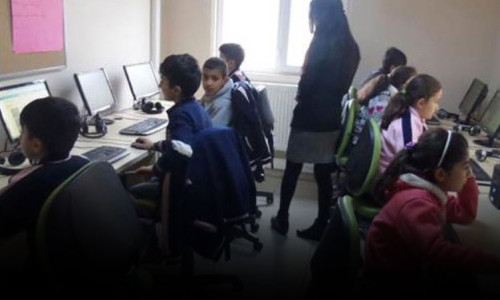Van'da çocuklar dijital eğitimle tanıştı