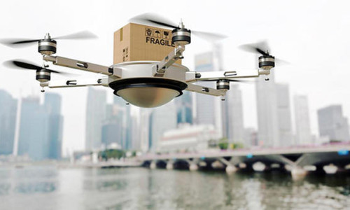 Drone ile kargo hizmeti oluklu mukavvayı uçuracak