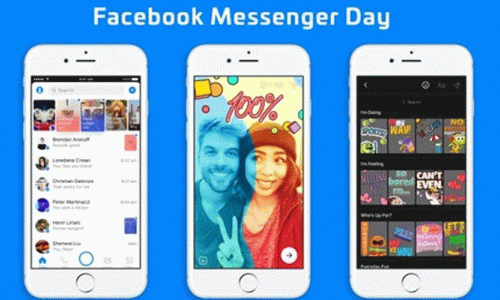 Facebook'tan yeni özellik Messenger Day!