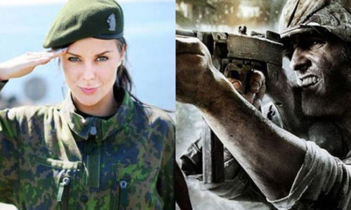 Call of Duty'de artık kadın askerlerde olacak !