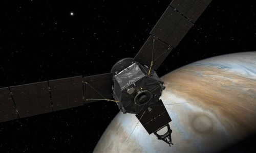 Juno'dan Jüpiter'deki fırtınanın sırrı çözme uçuşu