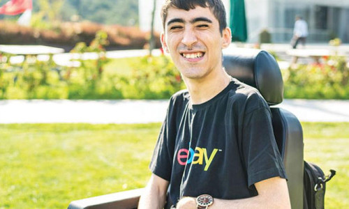Engelli mühendis Muratcan Çiçek'in Google başarısı