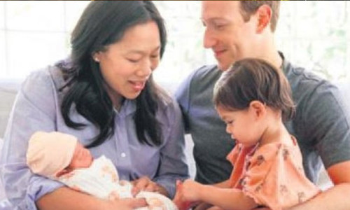 Zuckerberg ikinci kez baba oldu
