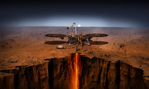 NASA'nın InSight uzay aracı Mars'a resmen ayak bastı