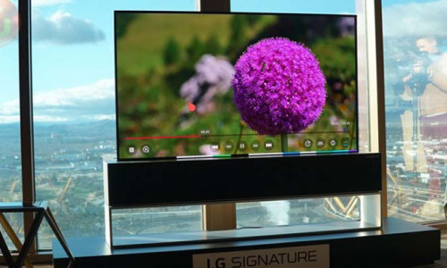 LG'nin katlanabilir televizyonu satışa çıkıyor!