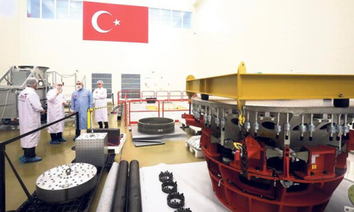 Türkiye’nin ilk milli uydusunun son testlerini yapılıyor