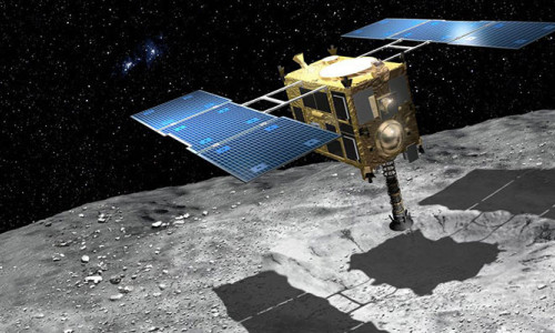 Japon uzay aracı o asteroide iniş yaptı