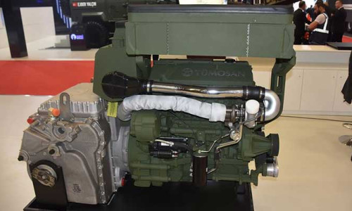 Paletli zırhlıları taşıyacak yerli motor IDEF'te