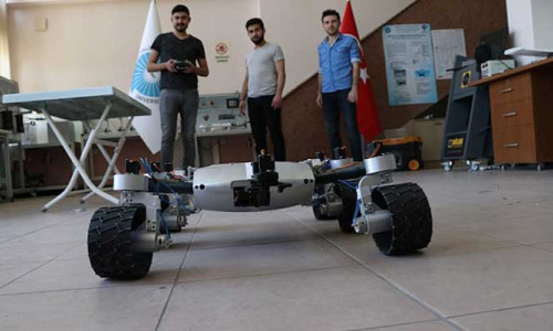 Mars Rover'dan esinlenip Türk Rover'ı yaptılar