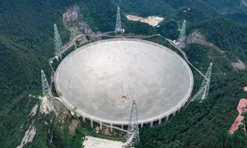 Dünyanın en büyük teleskobu FAST iş başında!