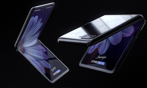 Samsung Galaxy Z Flip'in tasarımı ortaya çıktı