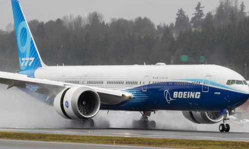 Boeing 777X'in ilk deneme uçuşu gerçekleştirildi