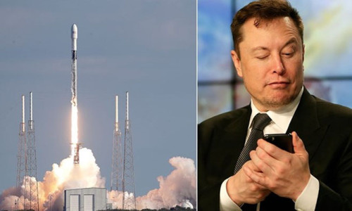 Elon Musk uzaya 60 uydu birden gönderdi