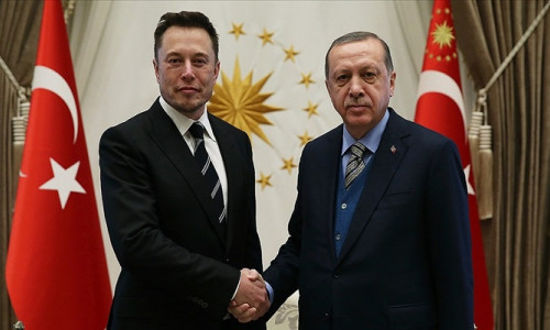 Erdoğan'dan Musk'a tebrik