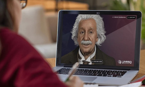 Einstein dijital olarak hayata döndürüldü