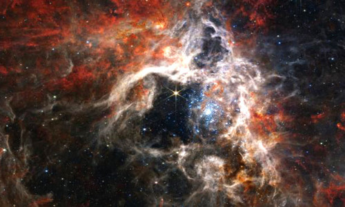 James Webb Uzay Teleskobu Tarantula Bulutsusunu detaylı görüntüledi