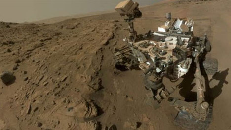 Uzay aracı Mars'tan Dünya'ya selfie gönderdi