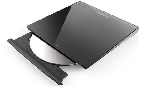 Samsung'dan ultra ince taşınabilir optik disk