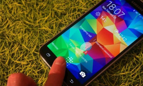 Galaxy Note 4'e daha gelişmiş parmak izi