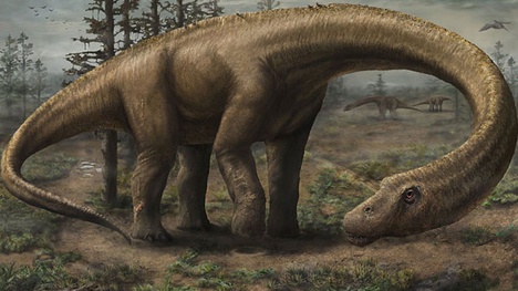 Dünyanın en büyük dinozor fosili bulundu