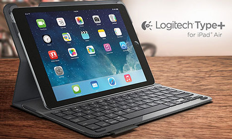 Logitech'ten iPad Air için Logitech Type+