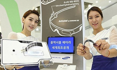Samsung dünyanın en esnek pilini üretti