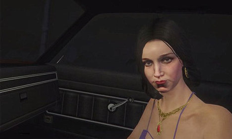Grand Theft Auto Game'de seks animasyonu