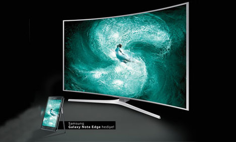 Samsung televizyon alana Note Edge hediye ediyor
