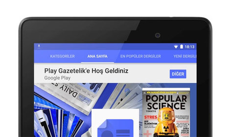 Google Play Gazetelik uygulaması artık Türkiye'de!