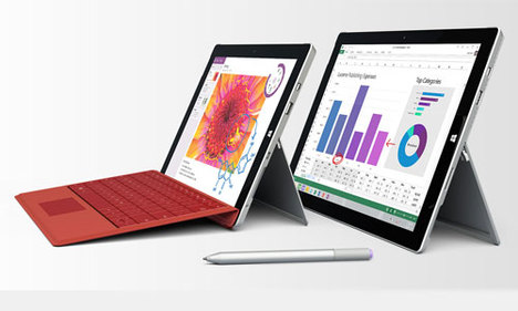 Microsoft yeni tableti Surface 3'ü duyurdu