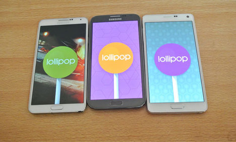 Galaxy Note 2'ye Android 5.0 Lollipop gelecek mi