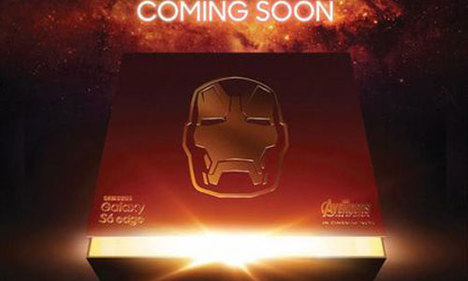 Galaxy S6 Edge'e Iron Man makyajı!