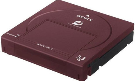 Sony'den 3.3 TB kapasiteli optik disk